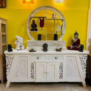 Buffet Etnico Credenza Madia Arredamento Shabby - ETNICBAY