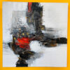 Quadro astratto arte moderna dipinto su tela - ETNICBAY
