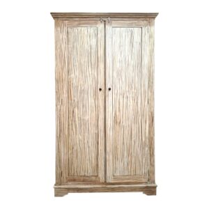 Armadio etnico in teak shabby chic guardaroba arte povera - ETNICBAY