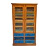 Armadio etnico legno teak guardaroba mobile artigianale - ETNICBAY