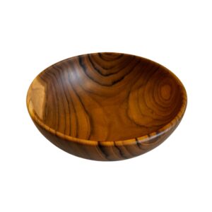 Ciotola in legno teak naturale