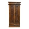 Credenza alta etnica intagliata legno teak mobile contenitore - ETNICBAY