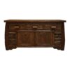 Credenza etnica linea Flintstones porta tv rustico - ETNICBAY