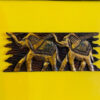Quadro Legno Elefanti Rilievo Porta fortuna Deco - ETNICBAY