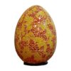 Lampada etnica in mosaico di vetro giallo rosso - ETNICBAY