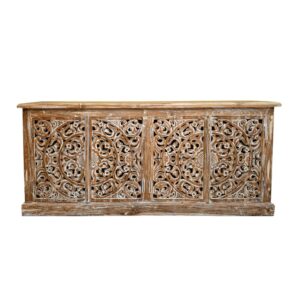 Madia etnica mobile in legno teak buffet shabby chic - ETNICBAY