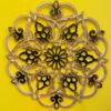 Mandala etnico fiore di loto decorazione parete - ETNICBAY