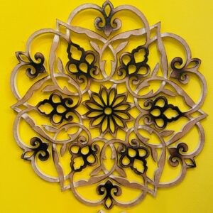 Mandala etnico fiore di loto decorazione parete - ETNICBAY
