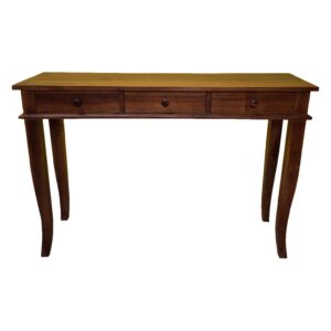 Mobile ingresso consolle teak scrittoio etnico stile liberty - ETNICBAY