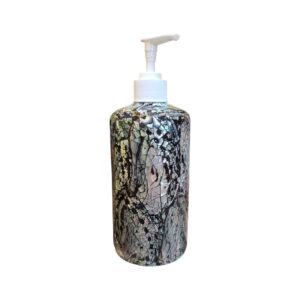 Porta sapone liquido dispenser in madre perla