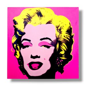 Quadro etnico Marilyn Monroe pop art