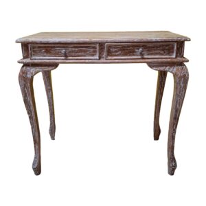 Scrivania etnica legno teak massello stile Liberty - ETNICBAY