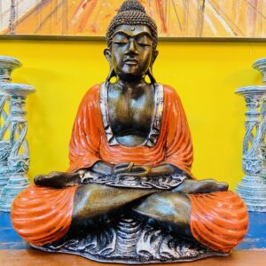 Buddha meditazione statua etnica arte orientale - ETNICBAY