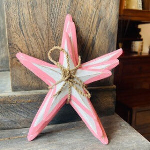 Set di stelle marine in legno arredamento marinaro - ETNICBAY