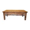 Tavolino etnico da salotto in legno teak shabby chic - ETNICBAY