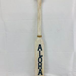 Pagaia Aloha in legno remo decorativo stile etnico - ETNICBAY