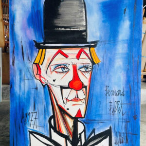 Bernard buffet quadro pagliaccio e Impressionismo - ETNICBAY